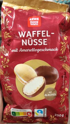 Waffelnüsse Mit Amarettogeschmack