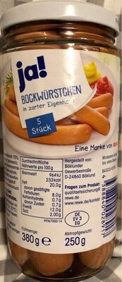 Bockwürstchen