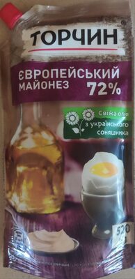 Майонез "європейський", 72% Жиру