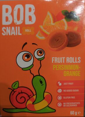 Przekąski Persymona-pomarańcza Bob Snail (ślimak Bob)