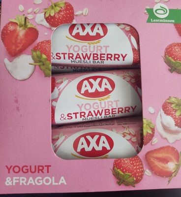 Yogurt & Strawberry Muesli Bar