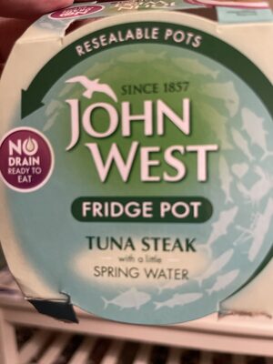 Tuna Steak With A Little Spring Water