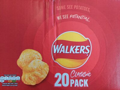 Walkers Classic Variety Multipack Crisps 24 X 25g