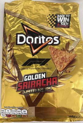 Golden Sriracha Flavour Corn Chips