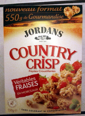 Country Crisp Véritables Fraises En Morceaux