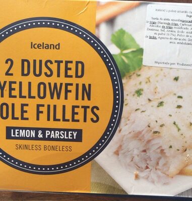 Iceland Lem Parsley Sole Fillets 250g
