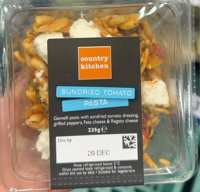Sundried Tomato Pasta