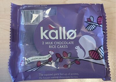 Milk Chocolate Rice Cakes