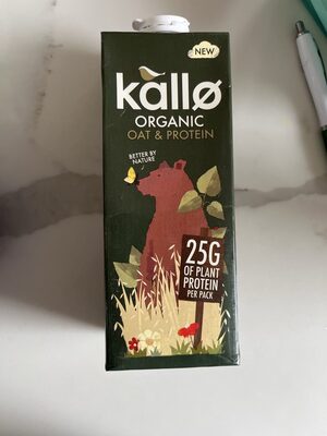 Kallo Organic Oat And Protein