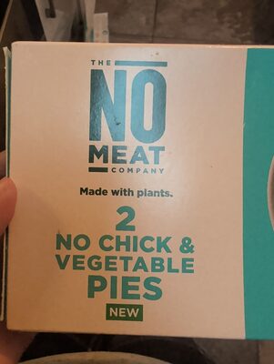 No Chick & Vegetable Pies