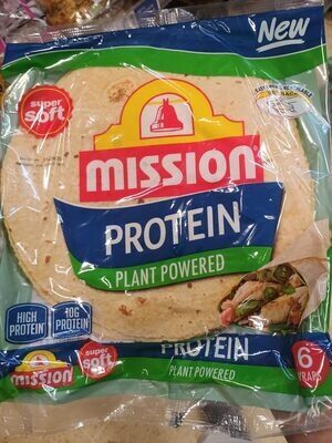 Protein Plant Powered Wheat Flour Tortilla Wraps