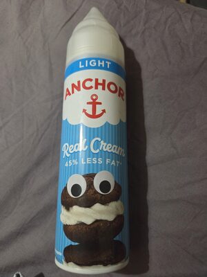 Anchor Real Creams 45% Less Fat