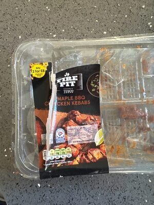 Maple Bbq Chicken Kebabs