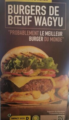Burger De Boeuf Wagyu