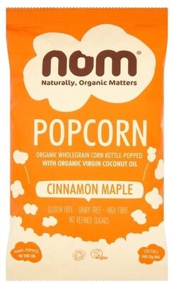 Organic Cinnamon Maple Popcorn