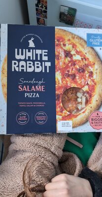 Sourdough Salame Pizza