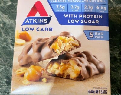Caramel Chocolate Nut Roll
