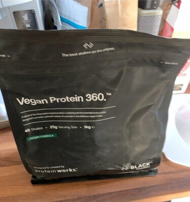 Vegan Protein 360 - Black - Chocolate Silk