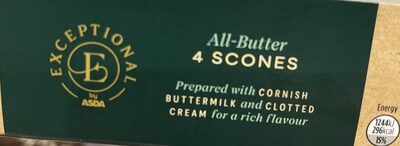 Exceptional 4 All Butter Scones