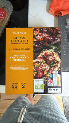 Slow Cooked Fajita Spiced Chicken