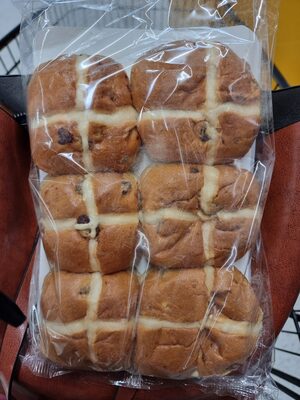 6 Hot Cross Buns