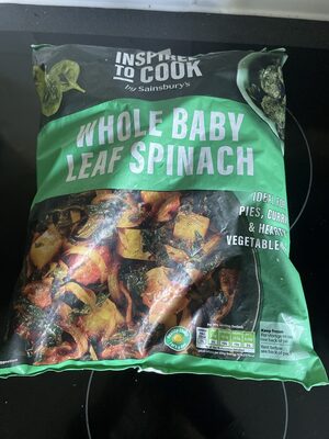 Whole Baby Leaf Spinach Frozen