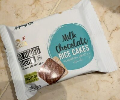 Milk Cholate Rice Cakes