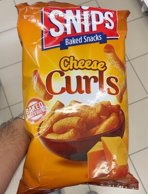 Snips Baked Snacks Cheese Curls