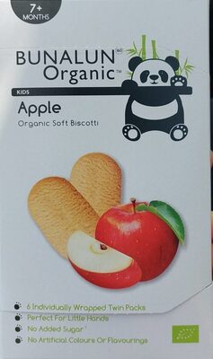 Organic Soft Apple Biscotti