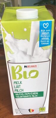 Lait Demi-écréme Bio