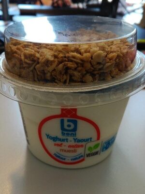 Yoghurt Entier Muesli Nature