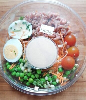 Salade Crevettes De La Mer Du Nord