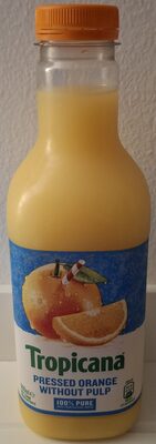 Pressed Orange Without Pulp