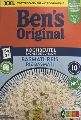 Basmati Reis Kochbeutel