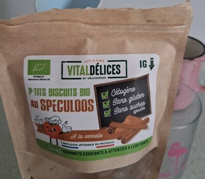 P'tits Biscuits Bio Au Speculoos