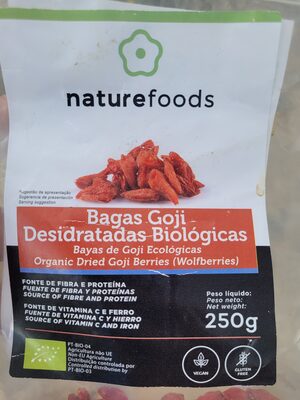 Bagas Goji Desidratadas Biológicas