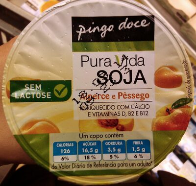 Soja Alperce E Pêssego
