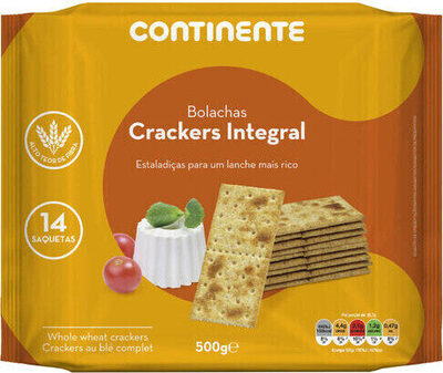 Bolachas Crackers Integral