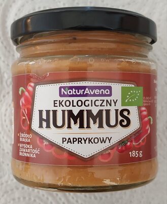 Ekologiczny Hummus Paprykowy