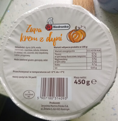 Zupa Krem Z Dyni