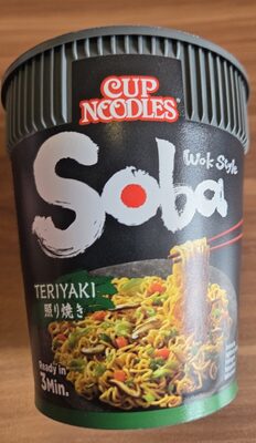 Soba Cup Noodles Teriyaki