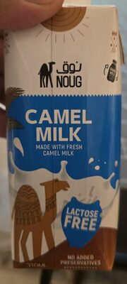 Noug Camel Milk Lactose Free