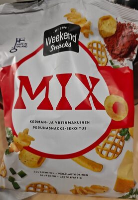 Mix - Kerman- Ja Yrtinmakuinen Perunasnack-sekoitus