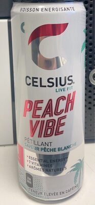 35.5cl Celsius Peach Vib