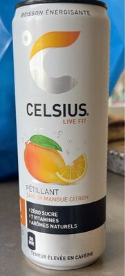 Sparkling Mango Lemon