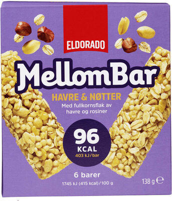 Mellombar Havre & Nøtter