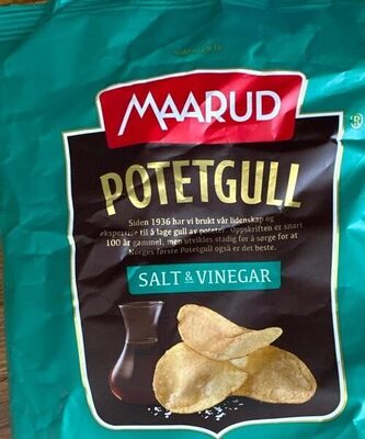 Potetgull Salt & Vinegar