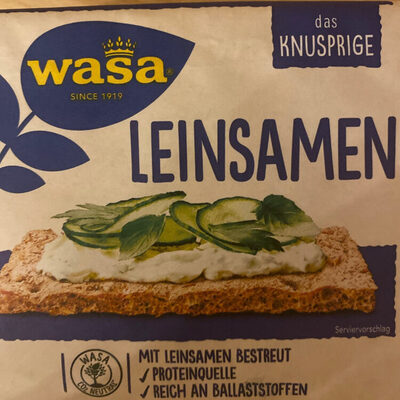 Knäckebrot Leinsamen