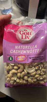 Naturella Cashewnötter