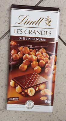 Les Grandes Feinherb 34% Haselnüsse